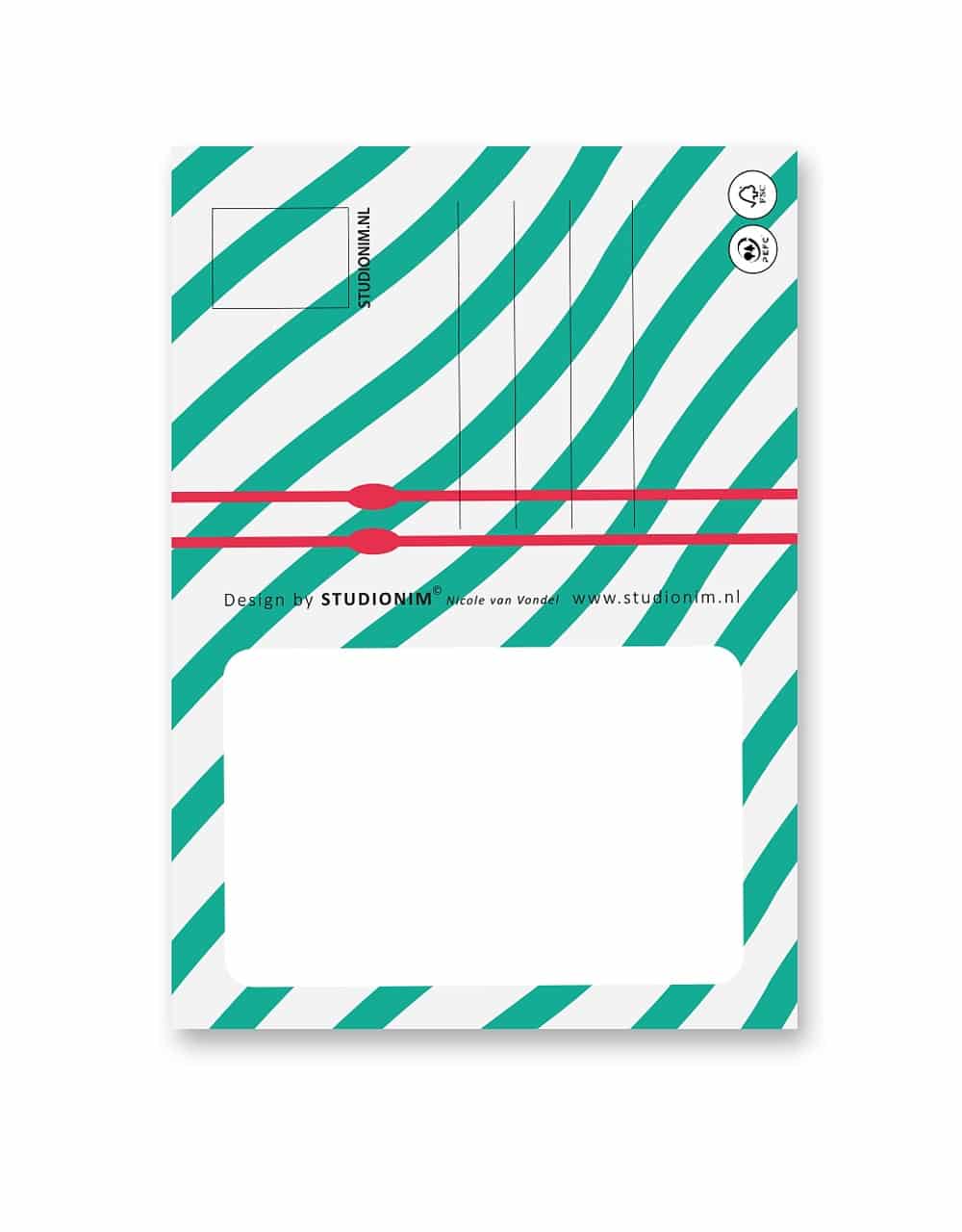 Studio NiM - Wholesale Postcard - Stork1