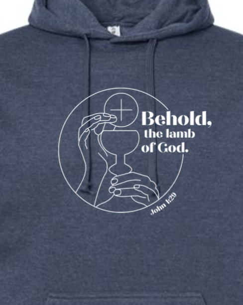 Sock Religious – wholesale Hoodie – Unisex – Behold, the Lamb of God - John 1:29 Hoodie Sweatshirt2