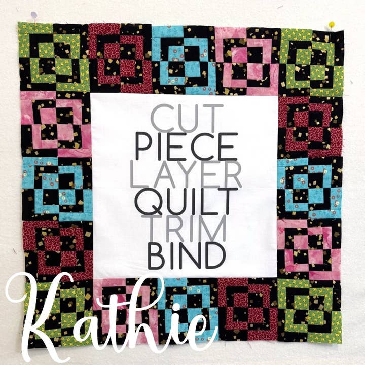 Staci W Creative LLC - Wholesale Craft sewing kit - Cut to Bind Quilt Pattern and Fabric Panel9