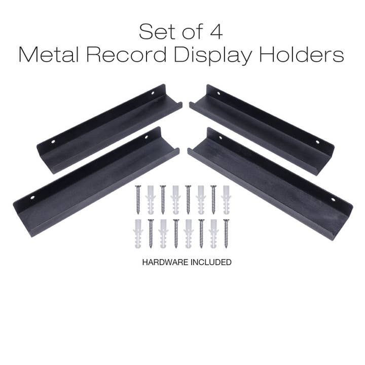 Black Metal Record Holder Shelf for wholesale on Faire1