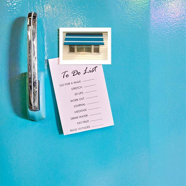 Found Image Press - Wholesale Magnet - Magnet AC-170 Blue and White Awning1