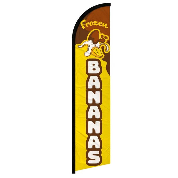 Flags Importer - Wholesale Flag - Frozen Bananas Windless Banner Flag