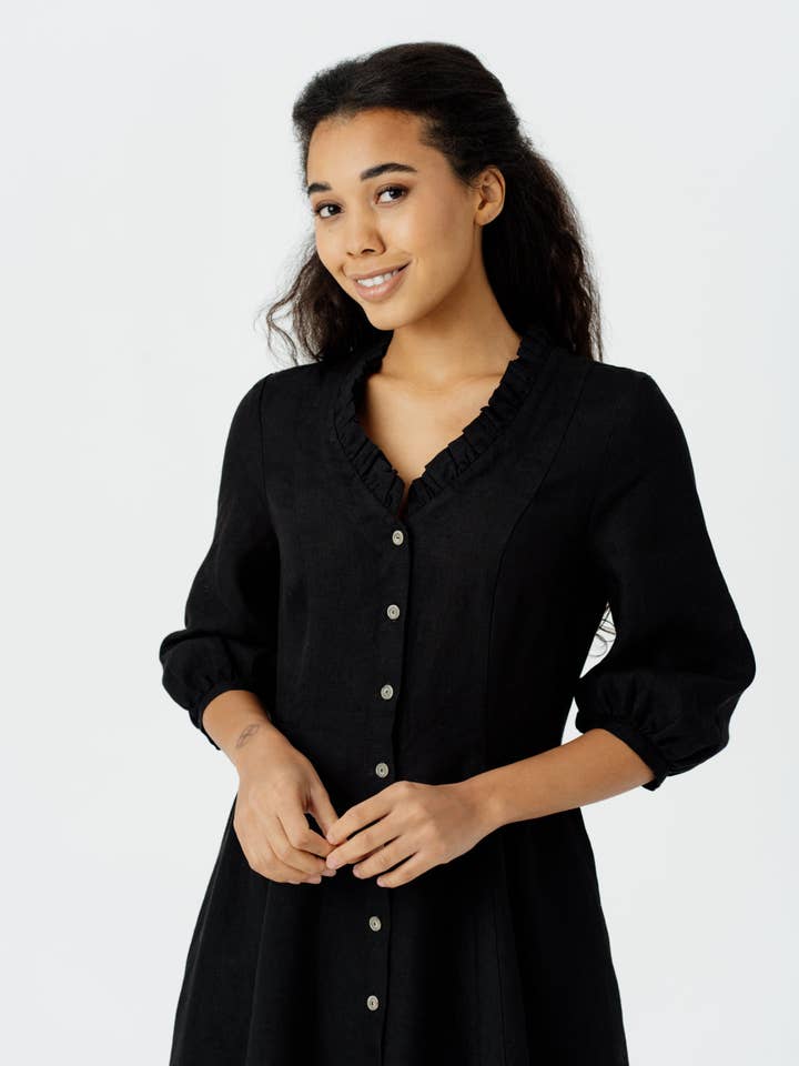 Mon Cheri Ophelia Dress, 3/4 Sleeve for wholesale on Faire21