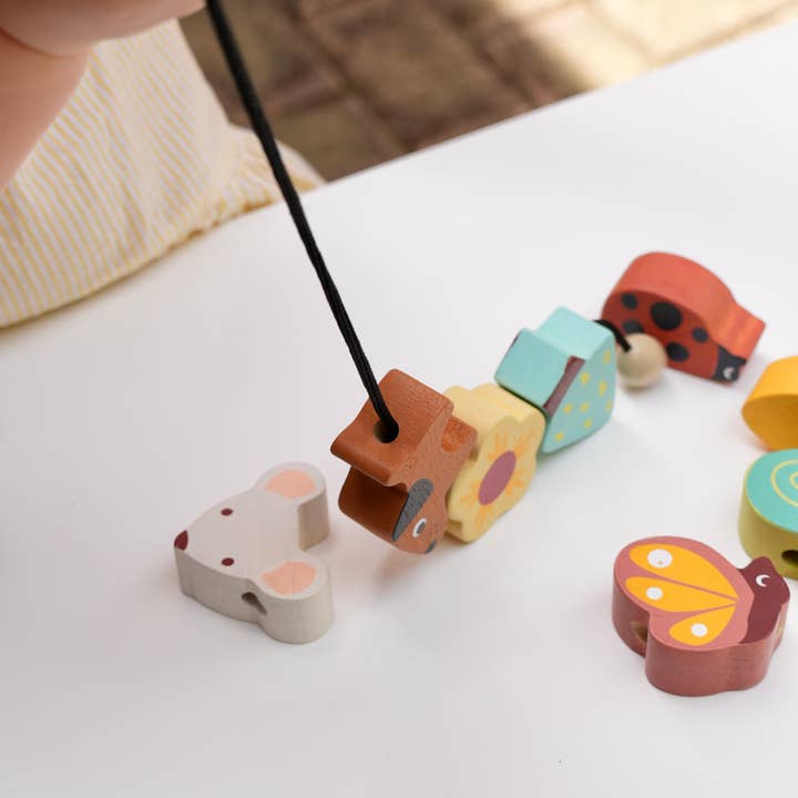 ThreadBear Design UK/EU - Wholesale Wood Toy - Kids - Mentari Garden Threading Beads7