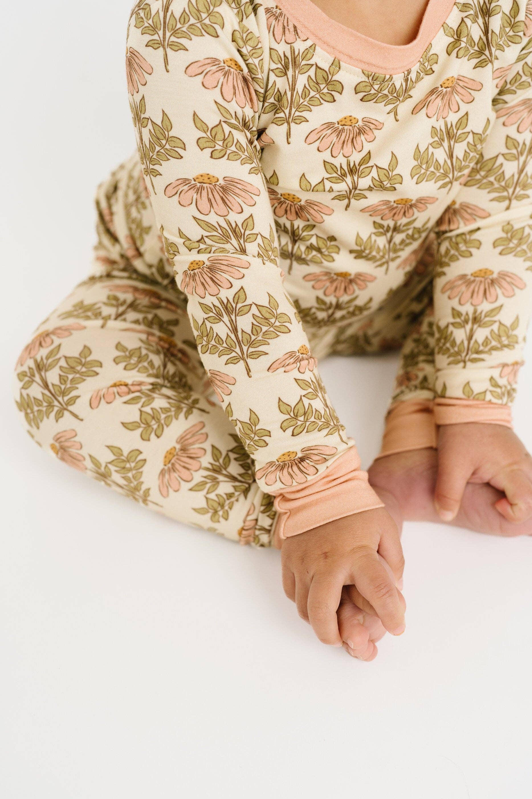 Little One Shop - Wholesale Sleepwear Set - Kids - Timeless Petals Bamboo Set5