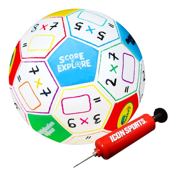 Crayola Soccer Ball CRAY206BL - Multiplication Box Explorer for wholesale by Icon Sports