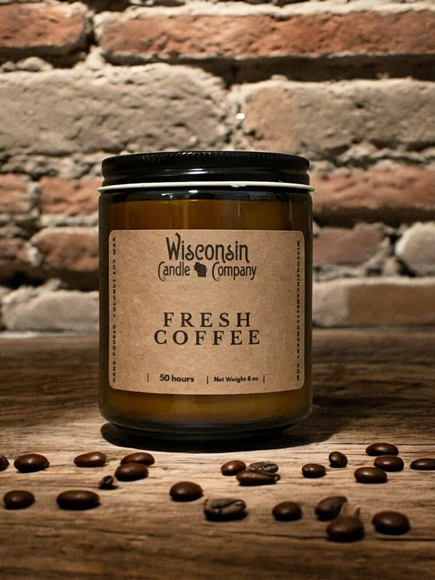 Wisconsin Candle Company - Wholesale Jar/Filled Candle - Fresh Coffee1