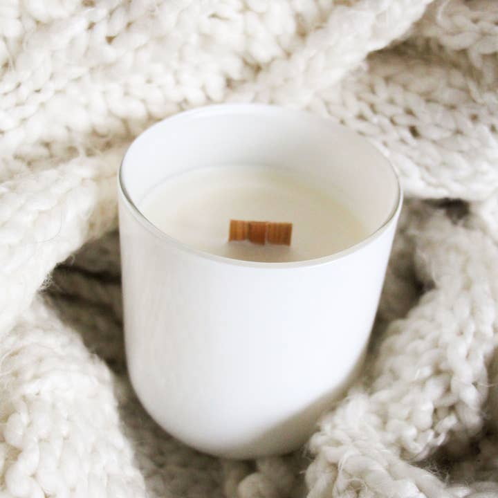 Wholesale Candles – wholesale Burkljus – 9 oz Partihandel Vita Glansiga Ljus | Privat Märke