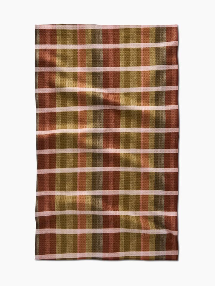 Fall Harvest Stripes Tea Towel for wholesale by Geometry