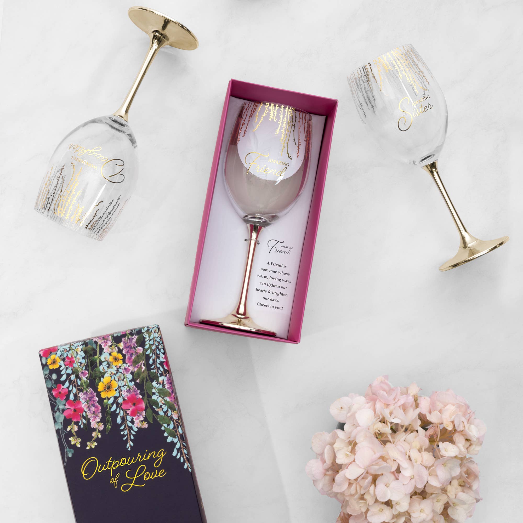 Pavilion - Wholesale Wine Glass - Sister - Gift Boxed 19 oz Crystal Wine Glass2