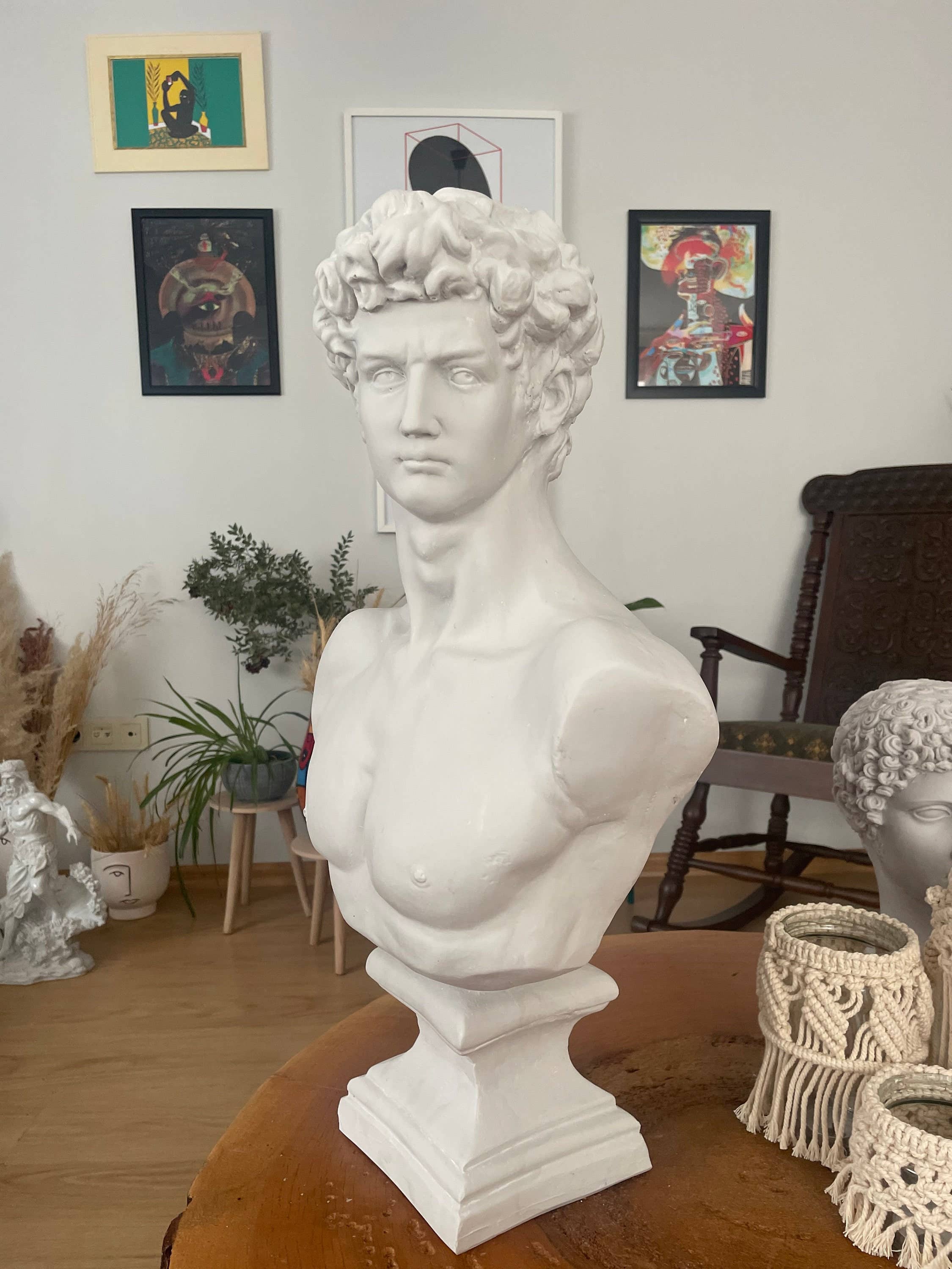 RomaArtSculptures – Großhandel Skulptur – 22 Zoll riesige David-Skulptur1