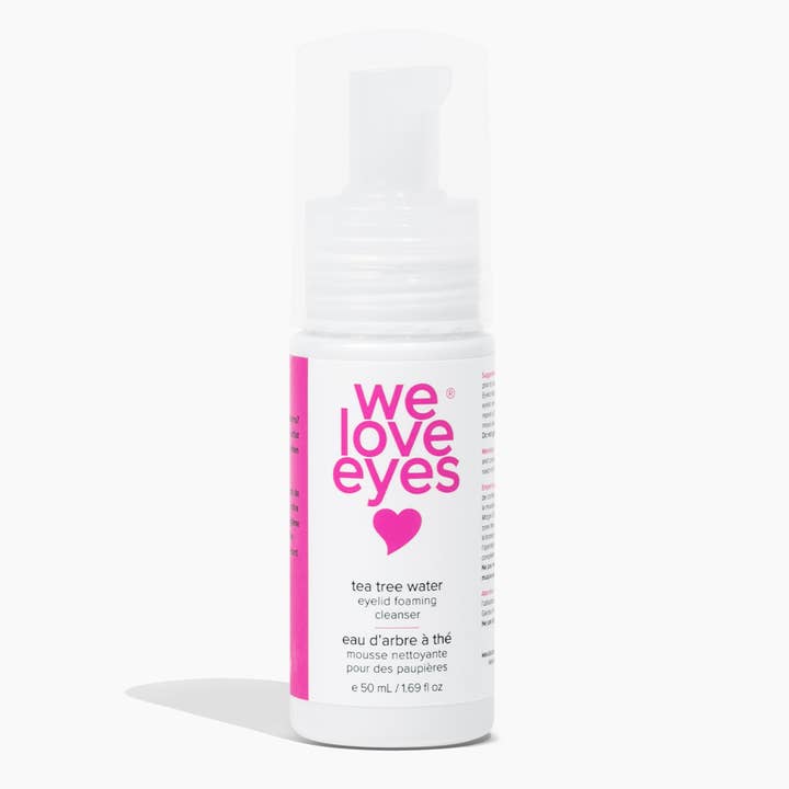 We Love Eyes - Vente Sérums cils/sourcils - Nettoyant moussant pour paupières de l'arbre à thé