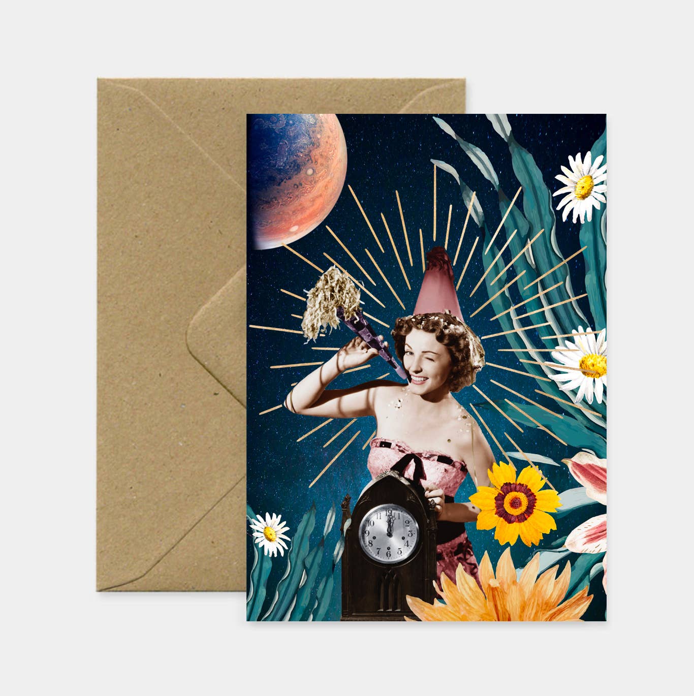 Flora Florae – wholesale Nyårskort – Gratulationskort « Happy New Year »0