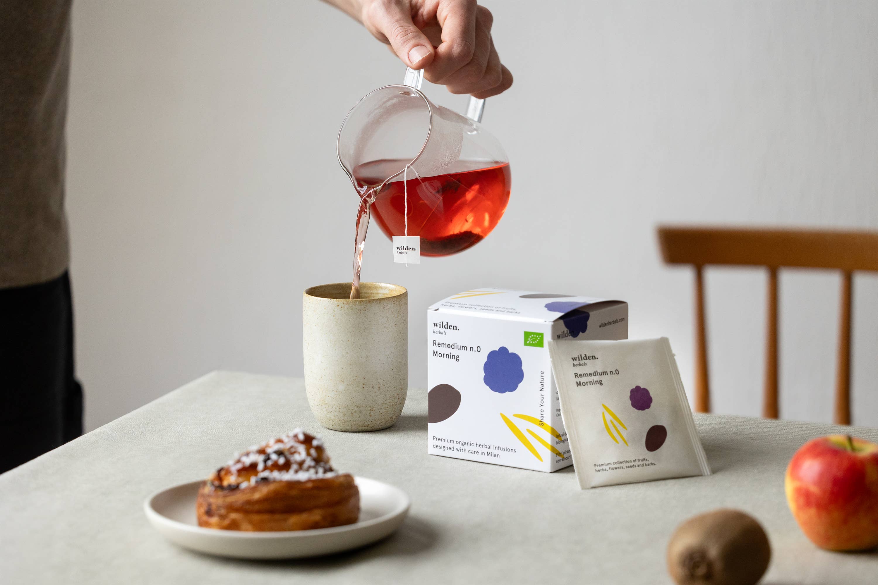 Wilden.herbals – Großhandel Gesundheits-/Entgiftungstee – Bio-Kräutertee Remedium No.0 (Morgen) – Energetischer Kräutertonikum-Blend3