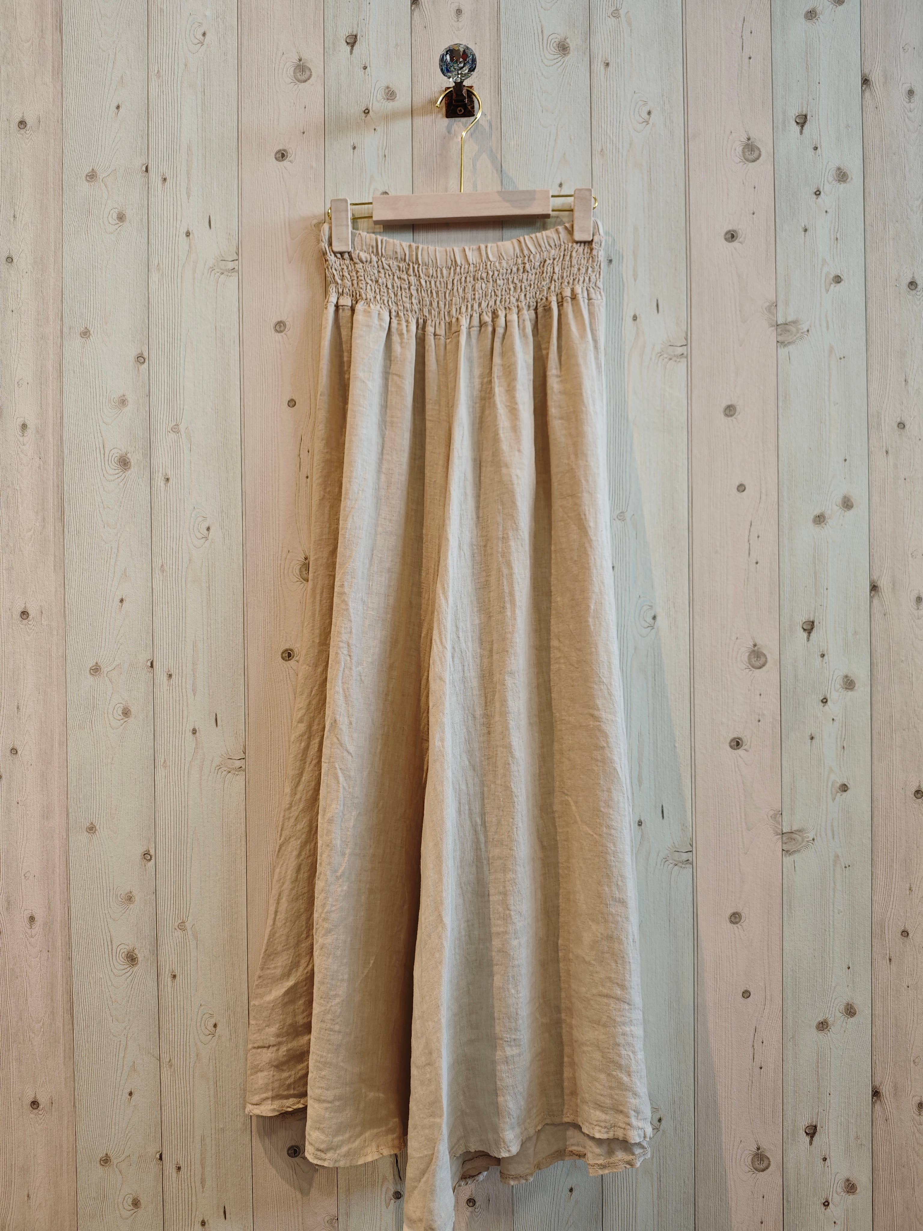 Linen & More – wholesale Pants – Women's – REF 30201 WIDE LEG LINEN PANTS 100%24