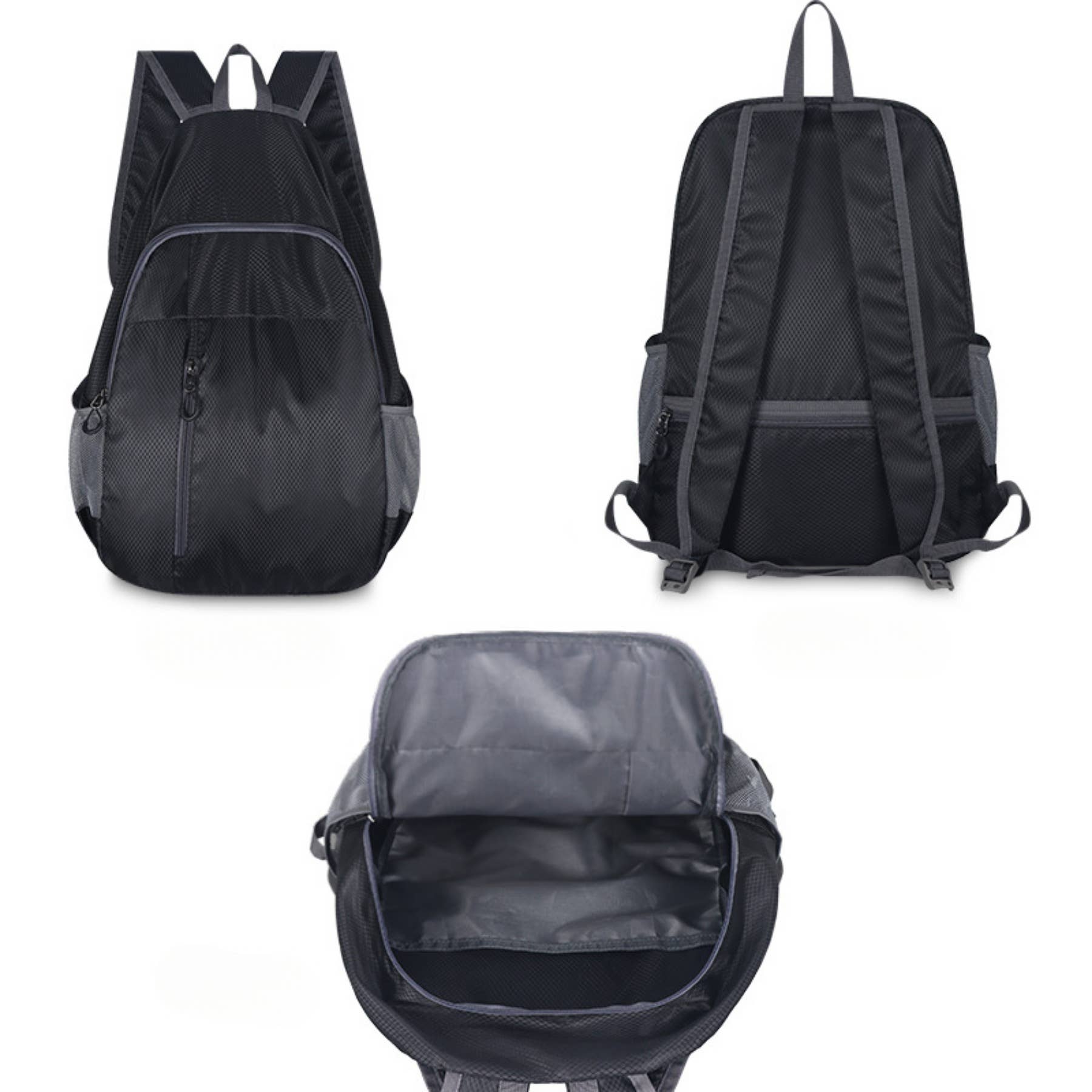 wandf – Mochila - Unissexo por atacado – Mochila Dobrável Leve - Saco de Viagem em Nylon Impermeável1