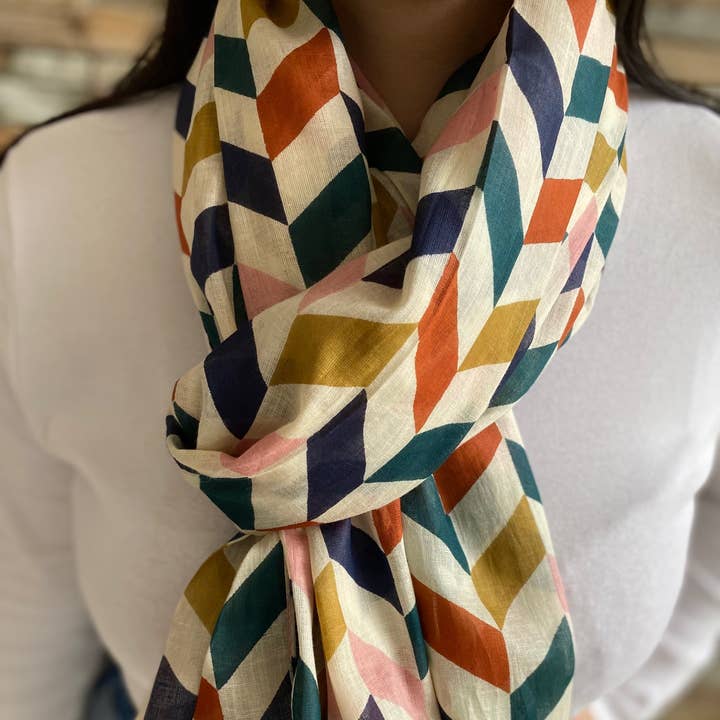 Maison Unik Accessoires - Wholesale Scarf - Women's - Cheche scarf Pareo 100% cotton