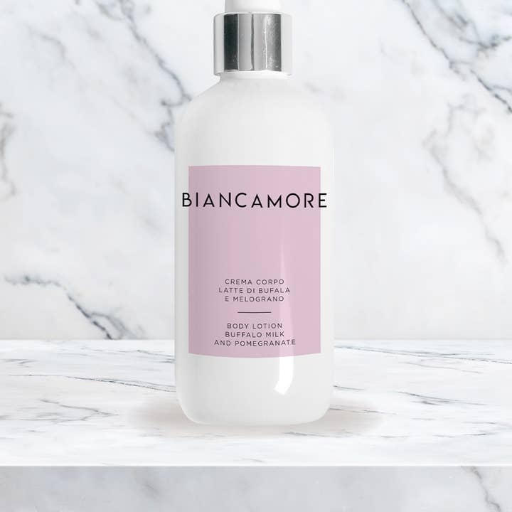 BIANCAMORE - Wholesale Body Cream/Lotion - BUFFALO MILK AND POMEGRANATE BODY CREAM2