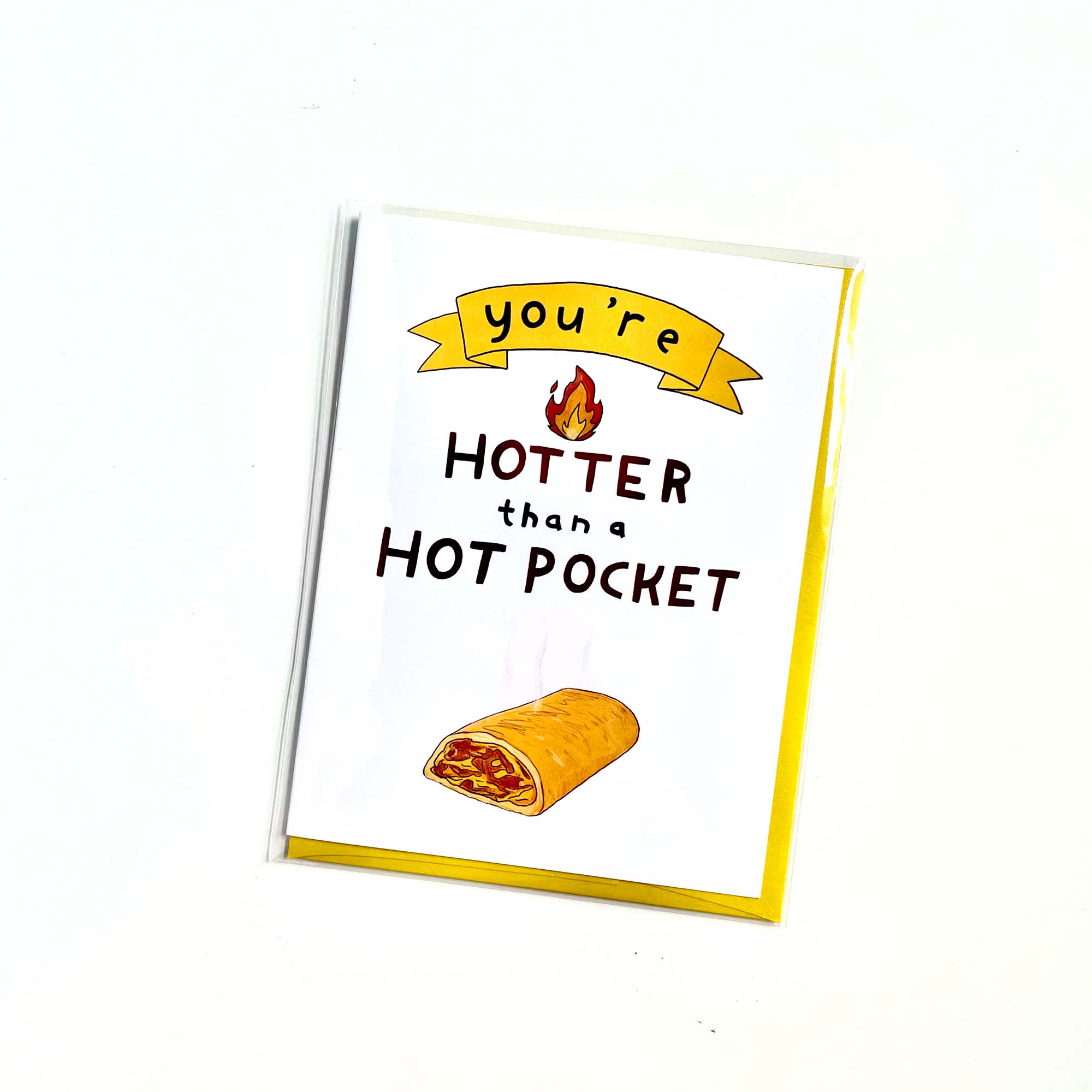 Aviate Press - Wholesale Love Card - Hotter Than A Hot Pocket Love Card1