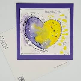 Tarjeta postal (materia # 1240). Formato SQUARE. para venta al por mayor de CARD-ART