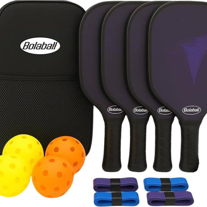Bolaball: Pickleball Paddle Set of 4 for wholesale by Ergodebrands