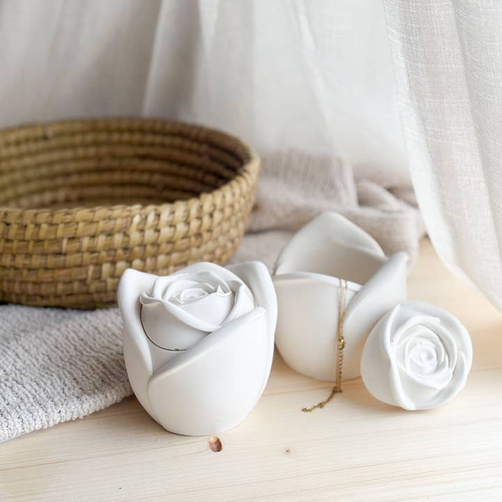 Mísis Handmade Home decor - Wholesale Jewelry Dish - Rose Jewelry Box0