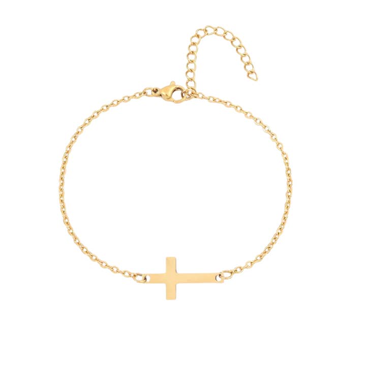 Elle Cross Bracelet**** for wholesale by MOOD