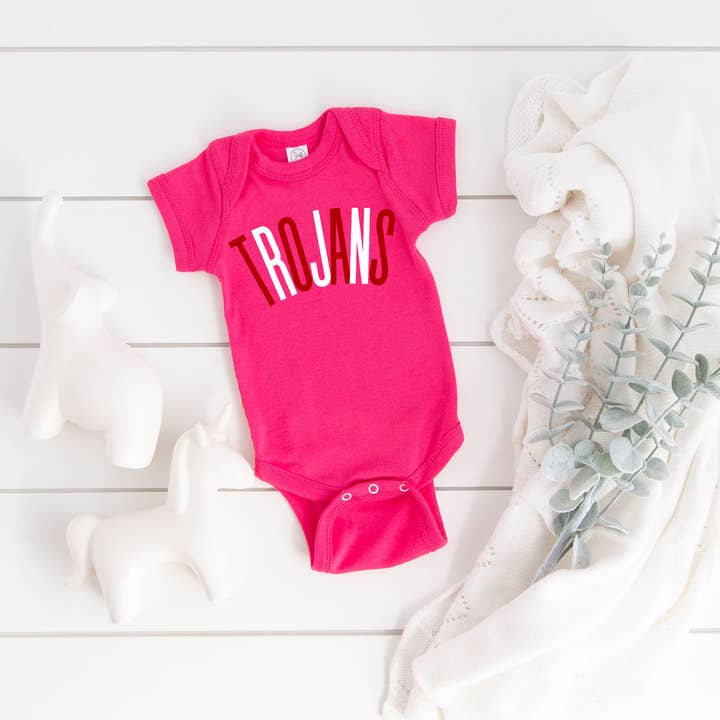 La Bella Rose Boutique - Wholesale Bodysuit (Non-Footed) - Baby - Custom Mascot Baby Bodysuit Sports Team Baby Clothes Gift8