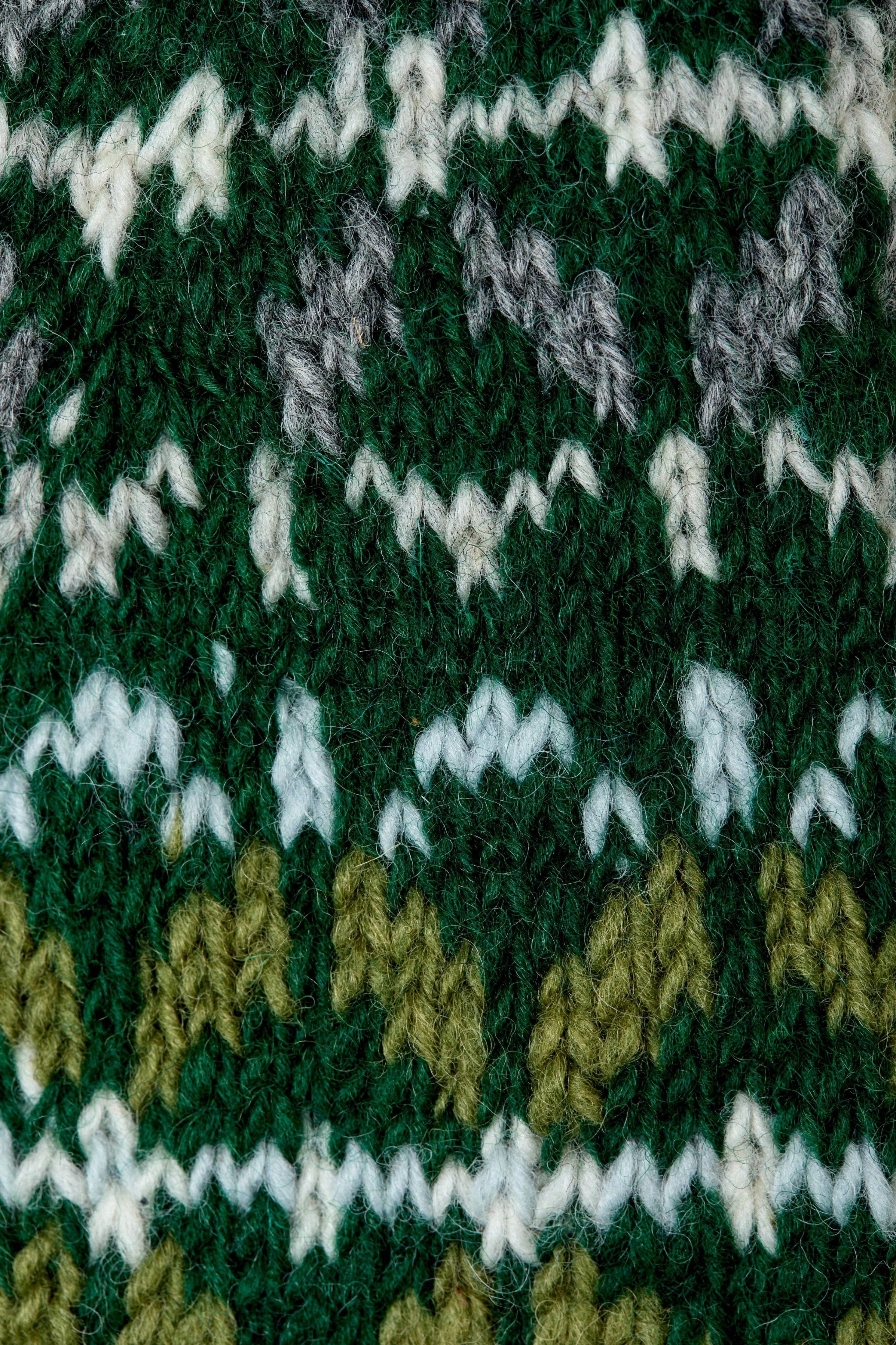 By Many Hands - Wholesale Gloves - Women's - Freya Evergreen Knit Handwarmers1