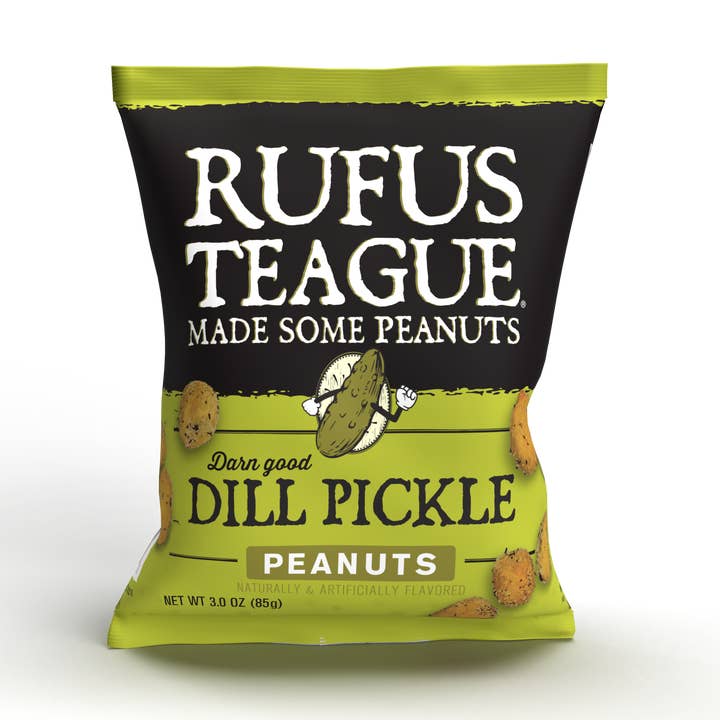 Rufus Teague - Wholesale Nuts - Dill Pickle Peanuts - 3oz Packets0