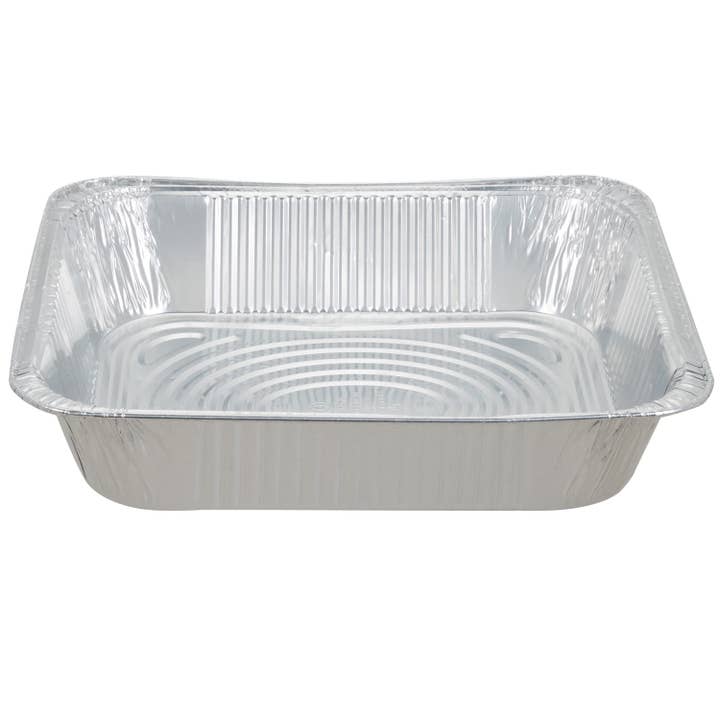 Luxe Party - Wholesale Baking Dish - Half Size Deep Aluminum Heavy Foil Pan 10x13x2.5" - 100pk