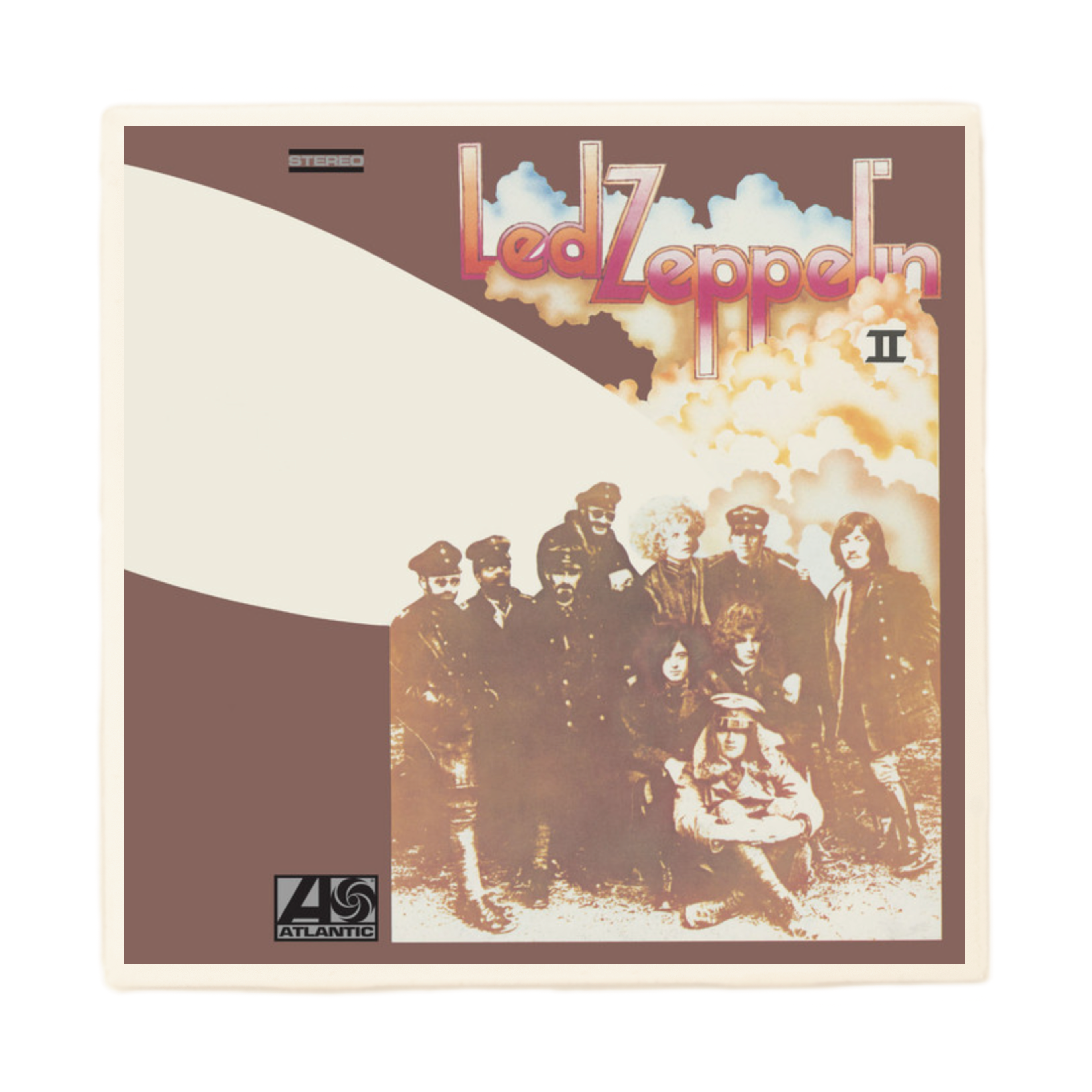 Lucky Mfg. Co. - Wholesale Coasters - Led Zeppelin II Album Coaster0