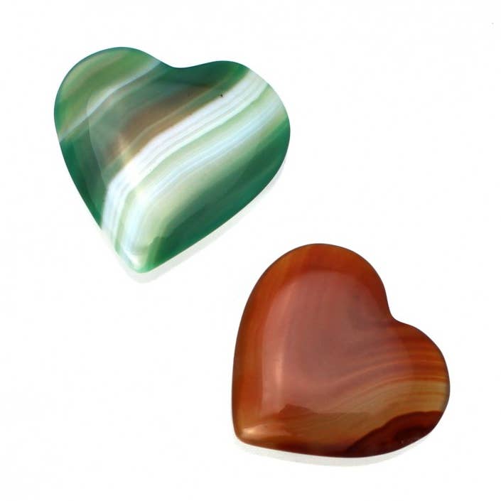 Agaat Hart Voor Hanger voor wholesale door UniArt