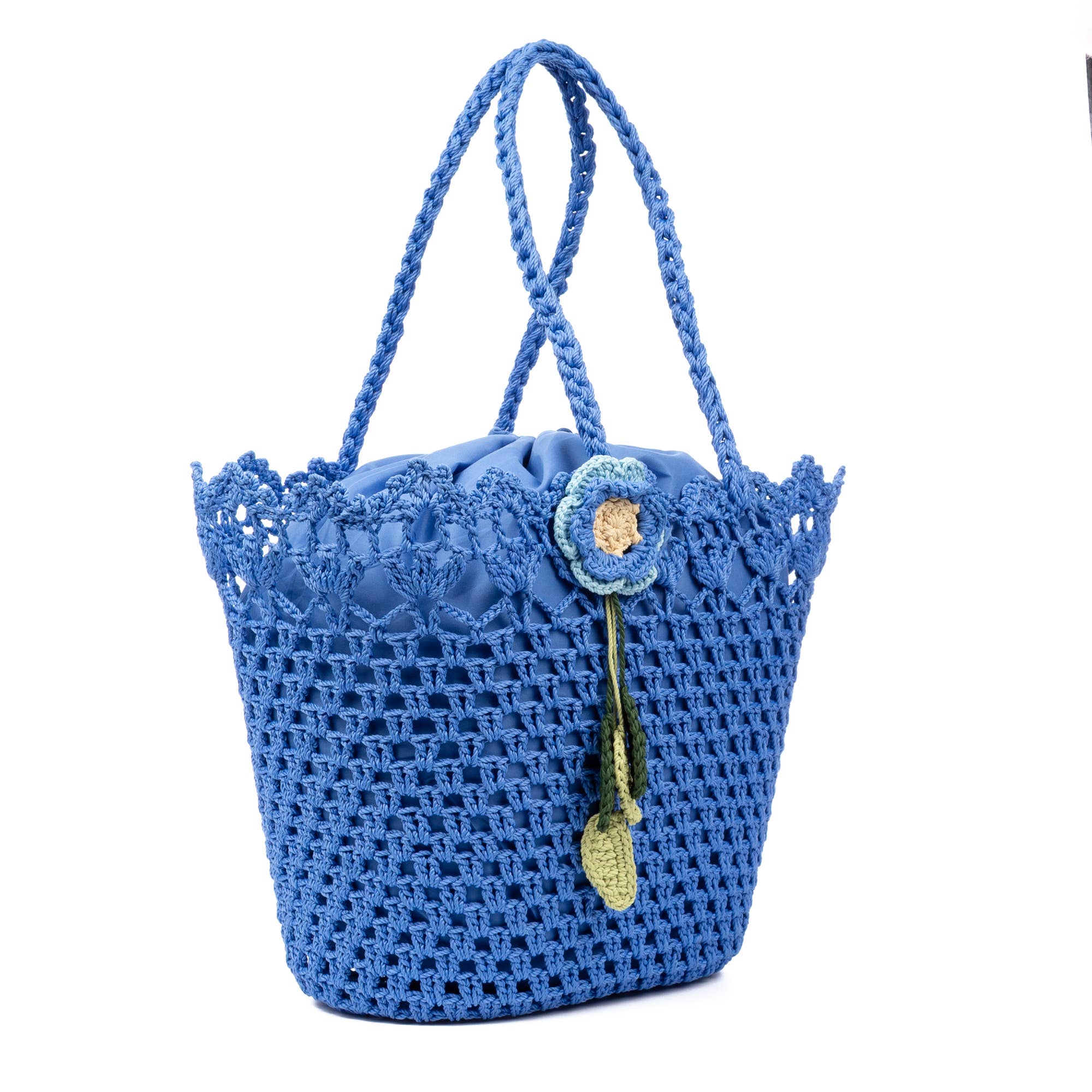 FIRENZE ARTEGIANI - Wholesale Beach Bag - Zeccone women's shoulder bag. Made of cotton, with tassel.13