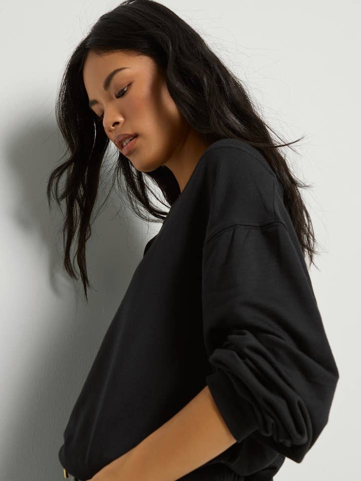 Seventy Eight and Sunny (SEAS) - Wholesale Sweatshirt - Women's - Brooksville One Shoulder Sweatshirt4