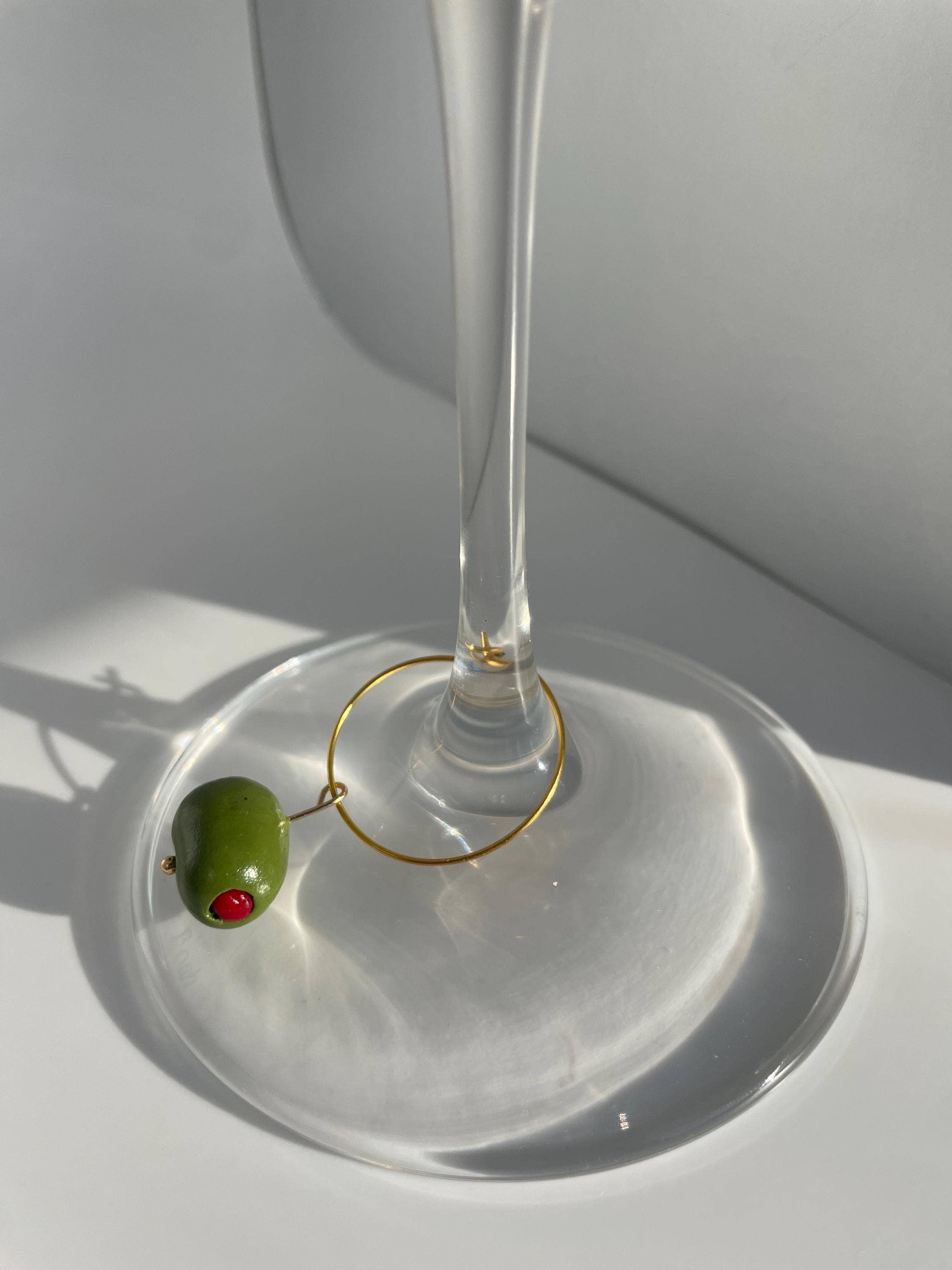 Brine & Fare - Wholesale Wine Charm - Handmade Polymer Clay Martini Garnish Wine Charms4
