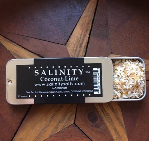 Salinity Finishing Salt - Wholesale Salt - Jar - Coconut Lime Finishing Salt4