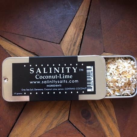 Salinity Finishing Salt - Wholesale Salt - Jar - Coconut Lime Finishing Salt4