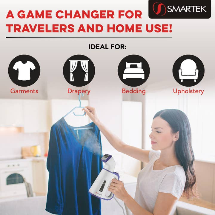 Smartek USA Inc. - Wholesale Steamer - Smartek Handheld Steamer White