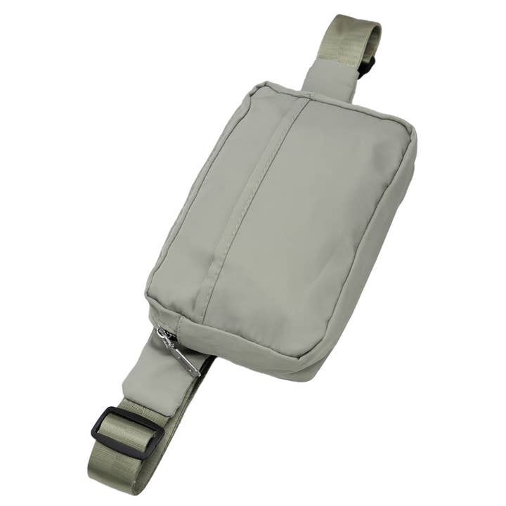 Cap Zone - Wholesale Belt Bag - Women's - Minimal Matte Pastel Color Belt Bag Fanny Pack