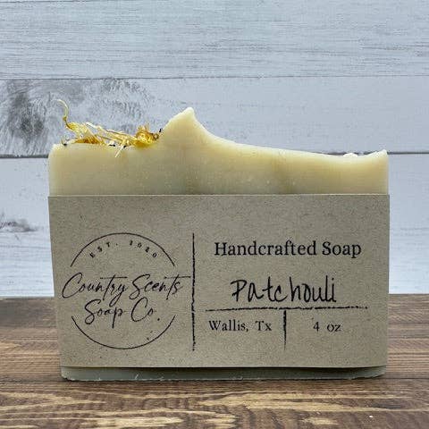 Patchouli Soap for wholesale by Country Scents Soap Co.