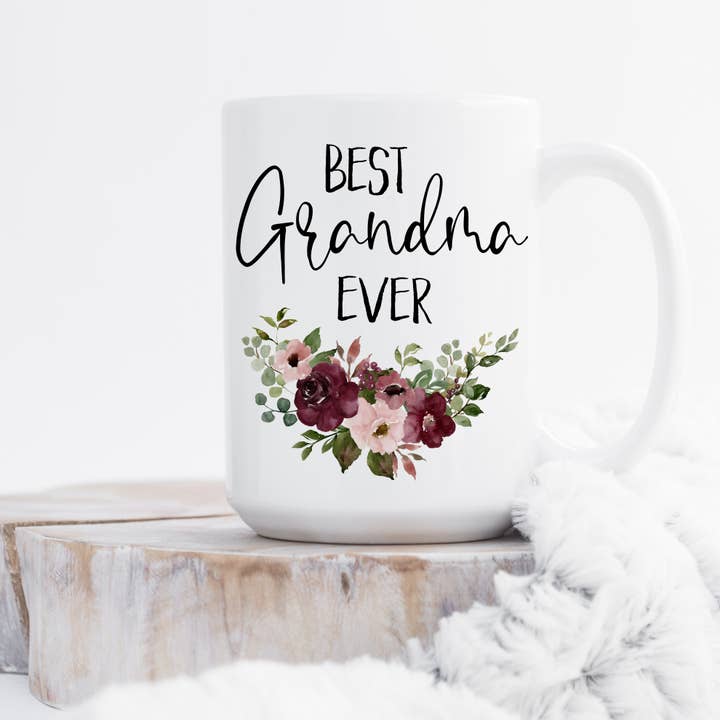 Studio Seventeen - Wholesale Coffee Mug - Best Grandma Ever Coffee Mug