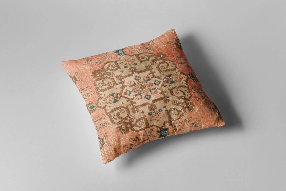 The Loom Wholesale - Vente Housse de coussin - Housse de coussin kilim au motif vintage – Idéal cadeau et décoration de canapé1