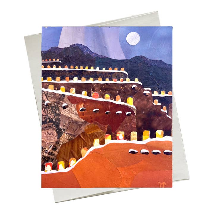 Beleuchtung - Grußkarte für den Großhandel von Pi Luna Art