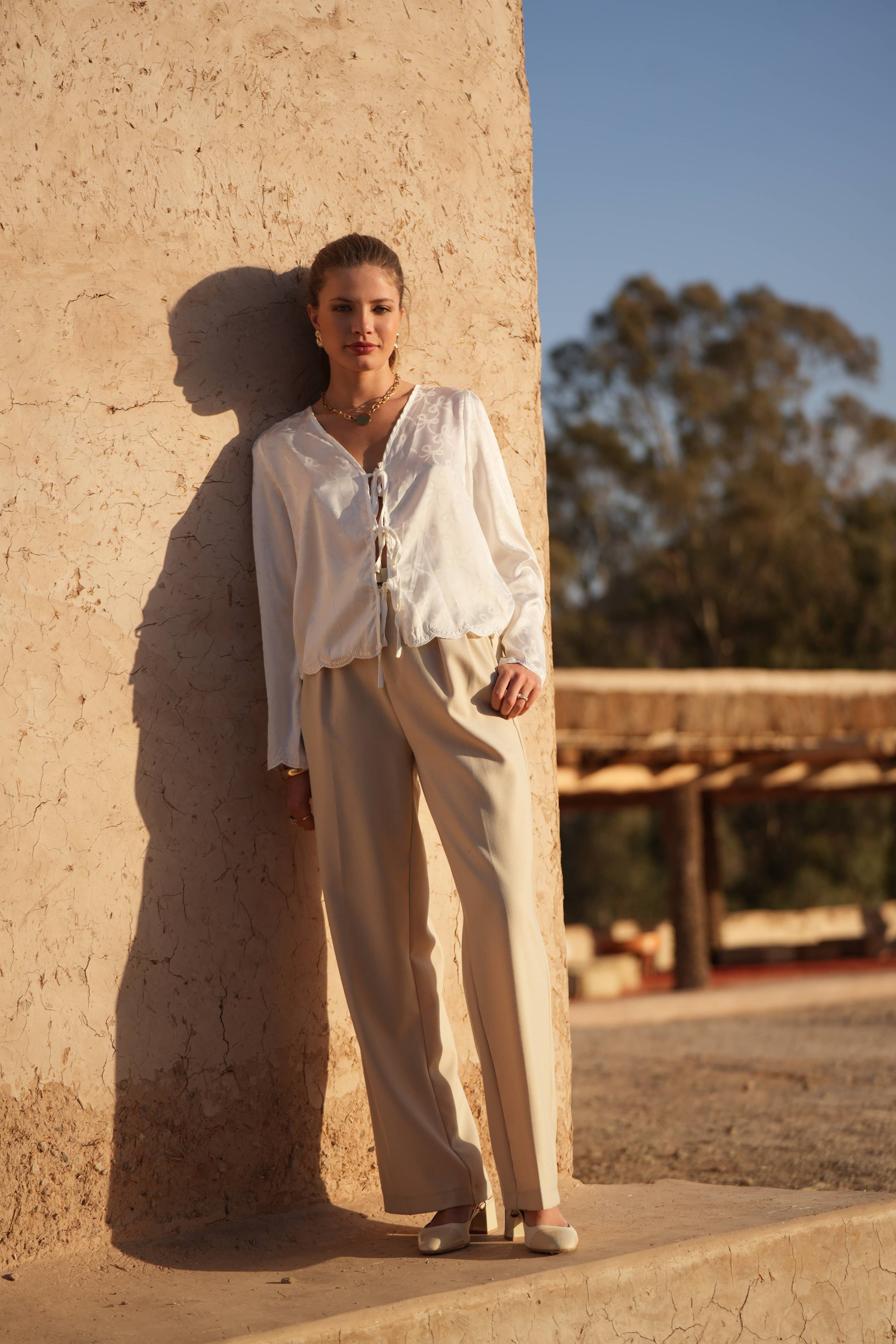 LULUMARY - Wholesale Pants - Women's - Wide pants P95822