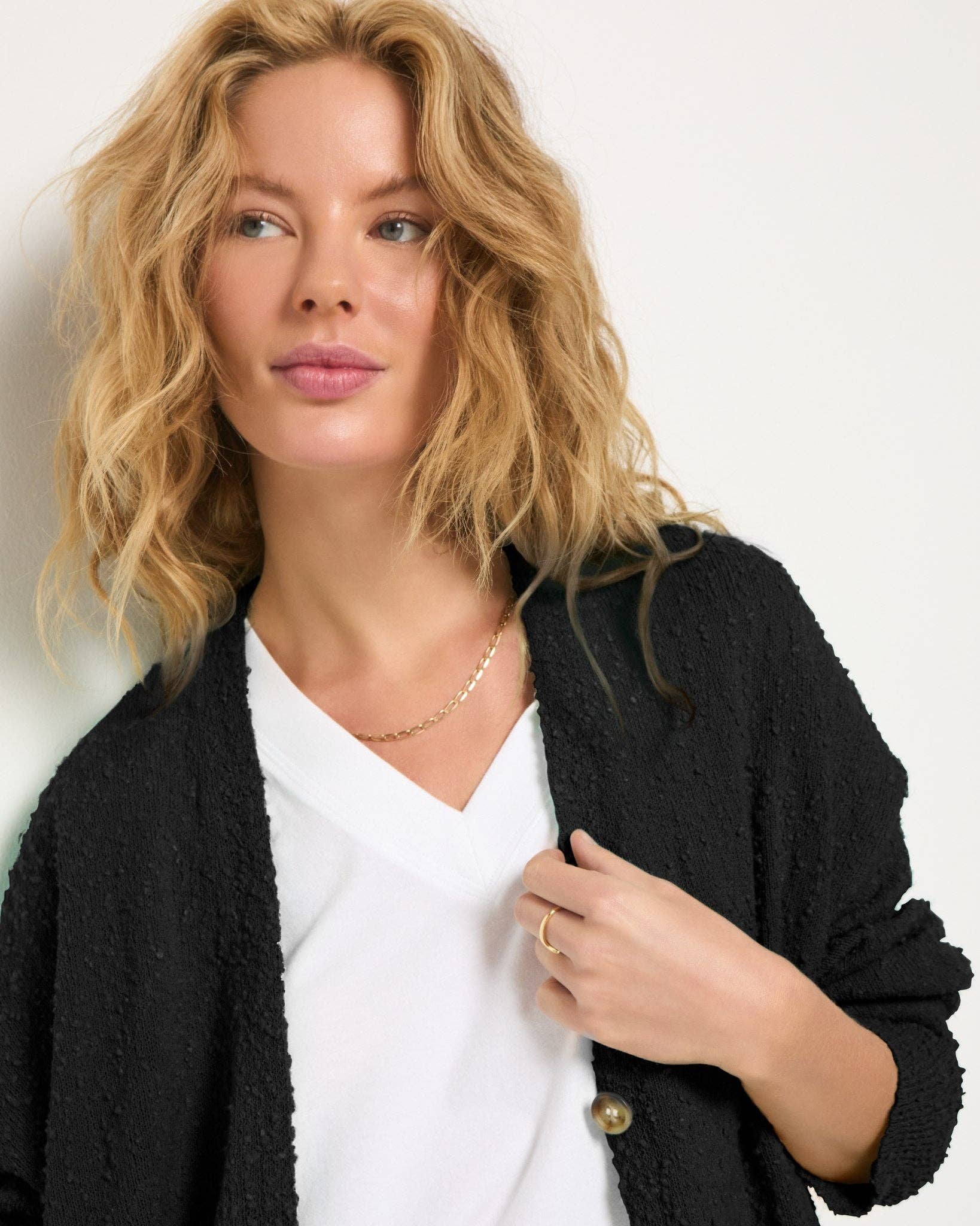 Seventy Eight and Sunny (SEAS) - Wholesale Cardigan - Women's - Bonfire Cardigan3