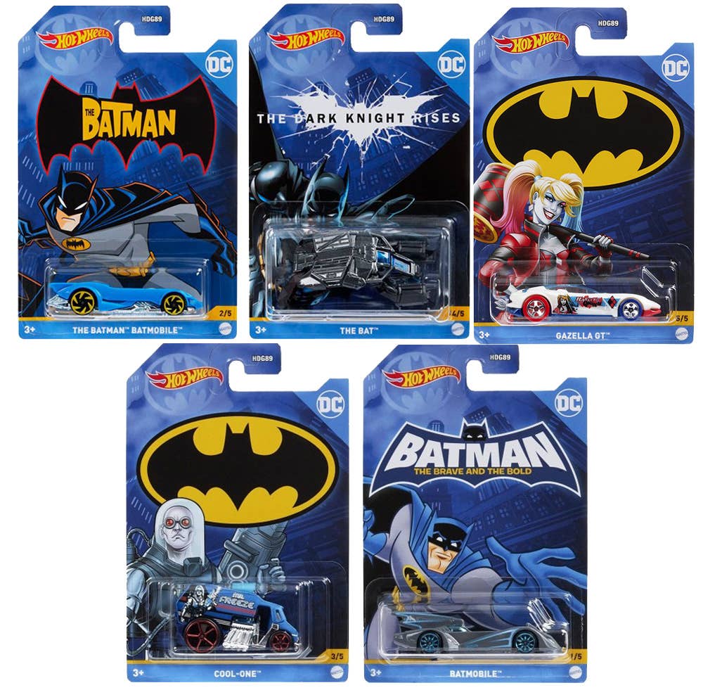Empire Discount - Wholesale Toy Car/Truck - Kids - Hot Wheels Batman Theme Collector Diecast Assortment0
