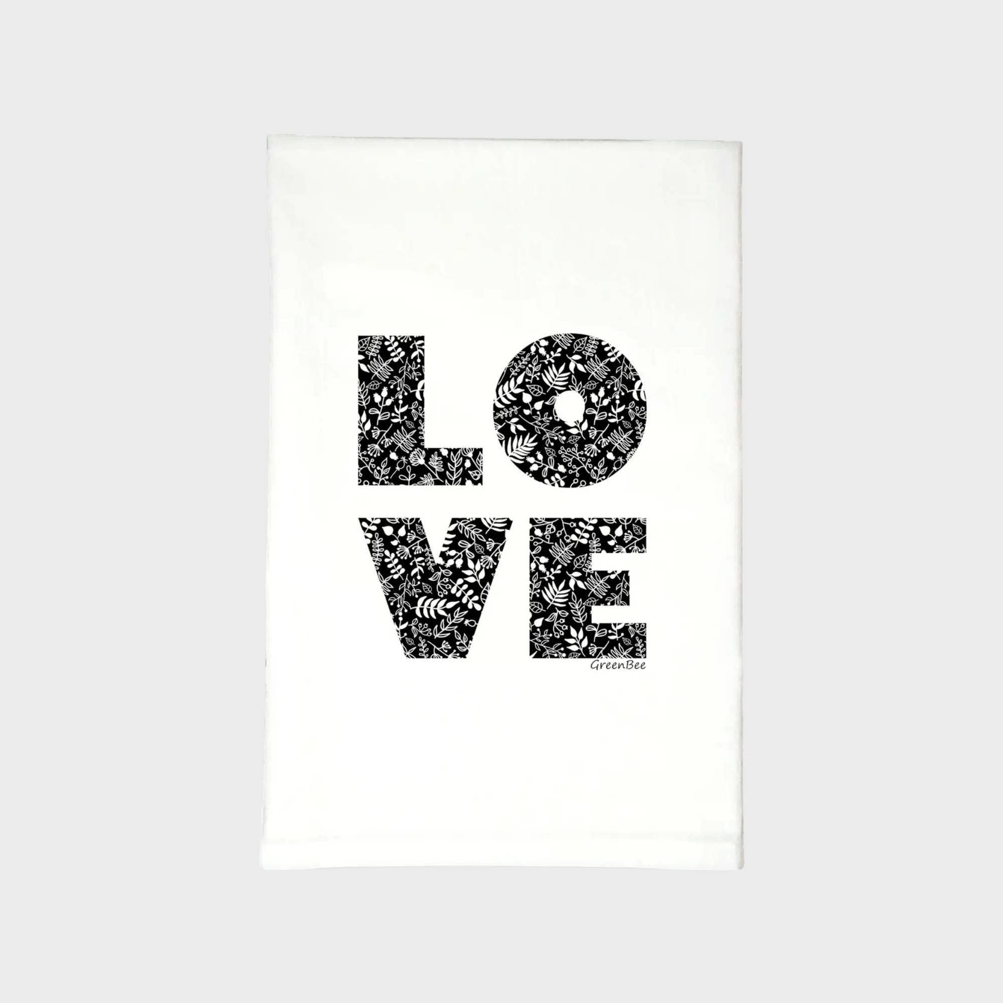 Green Bee Tea Towels - Wholesale Tea Towel - Love Kitchen Towel | Tea Towels | Kitchen Tea Towels0