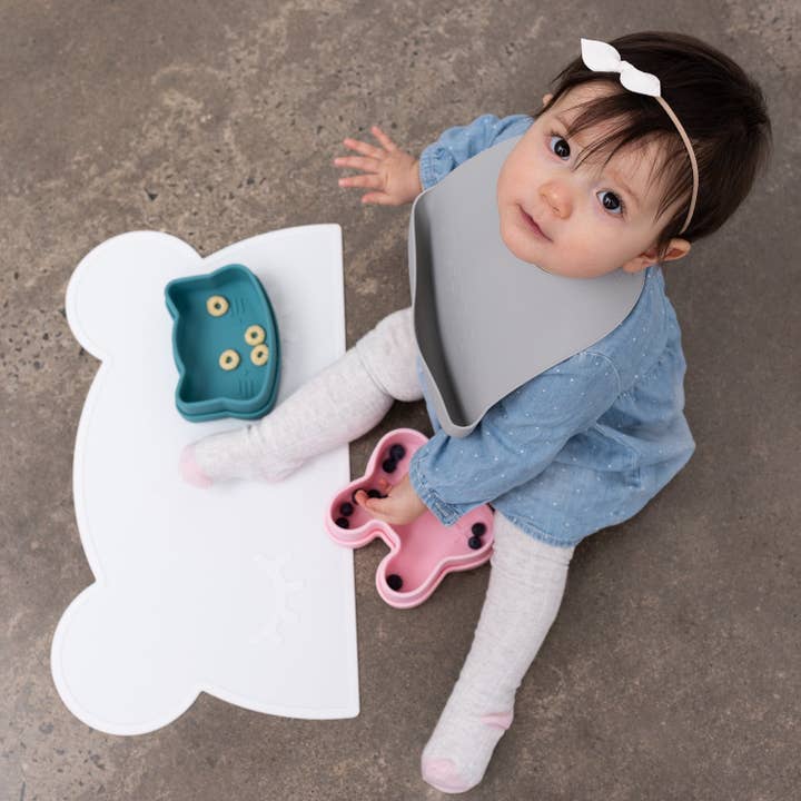 REMOVED BRAND - Vendita all'ingrosso Bavaglino - Neonati - Bavaglini Catchie® - Mint + Grey3