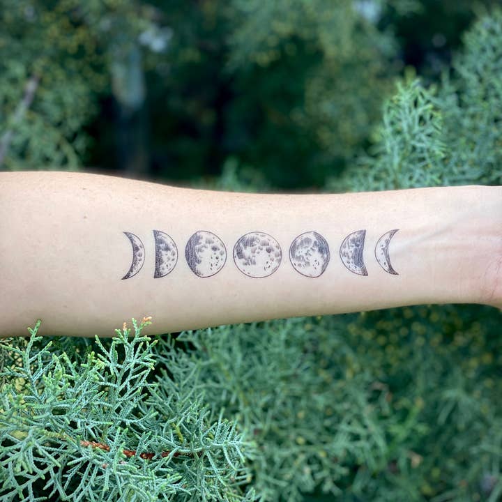 NatureTats - Wholesale Temporary Tattoo - Moon Magic Temporary Tattoo